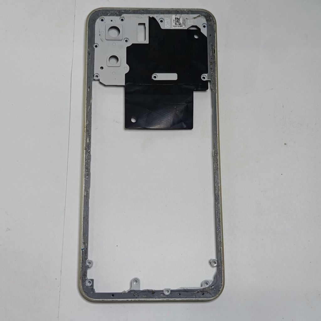 Midle / tulang tengah Vivo Y16 Warna Gold Original Copotan/ Ori Bawaan Hp