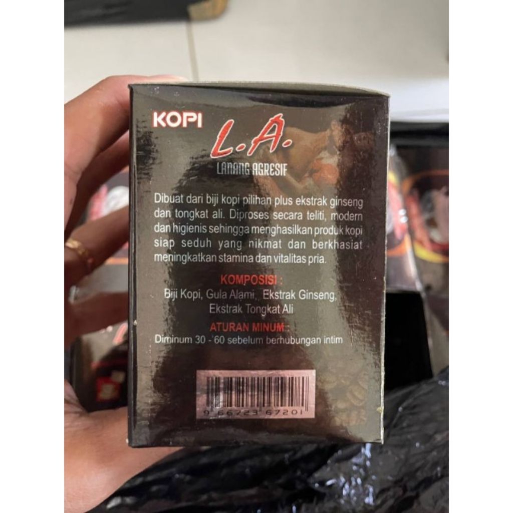 

kopi LA (LANANG AGRESIF) ISI 10/BOX