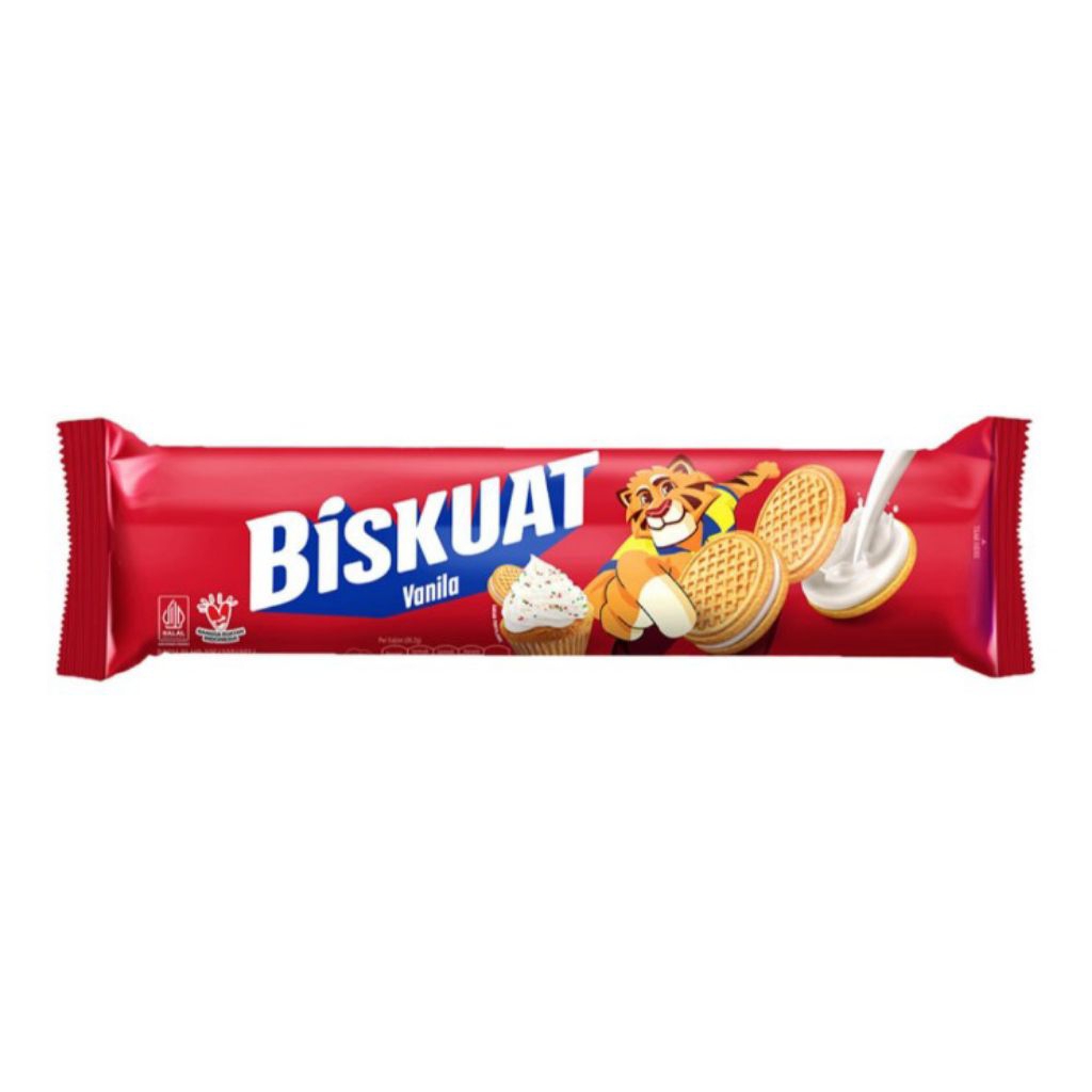 

Biskuat Sandwich Biskuit Vanila 105 g