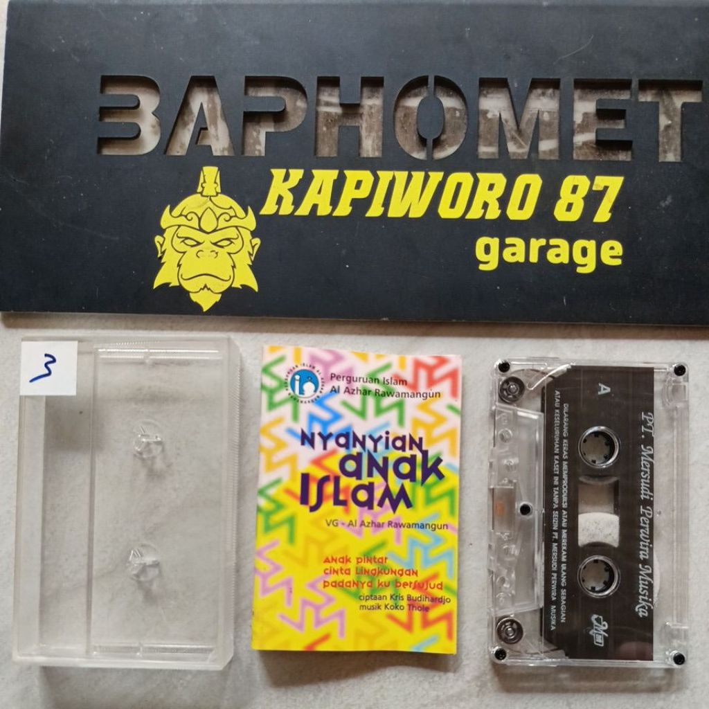 kaset pita,,NYANYIAN ANAK ISLAM,,,ANAK PINTAR