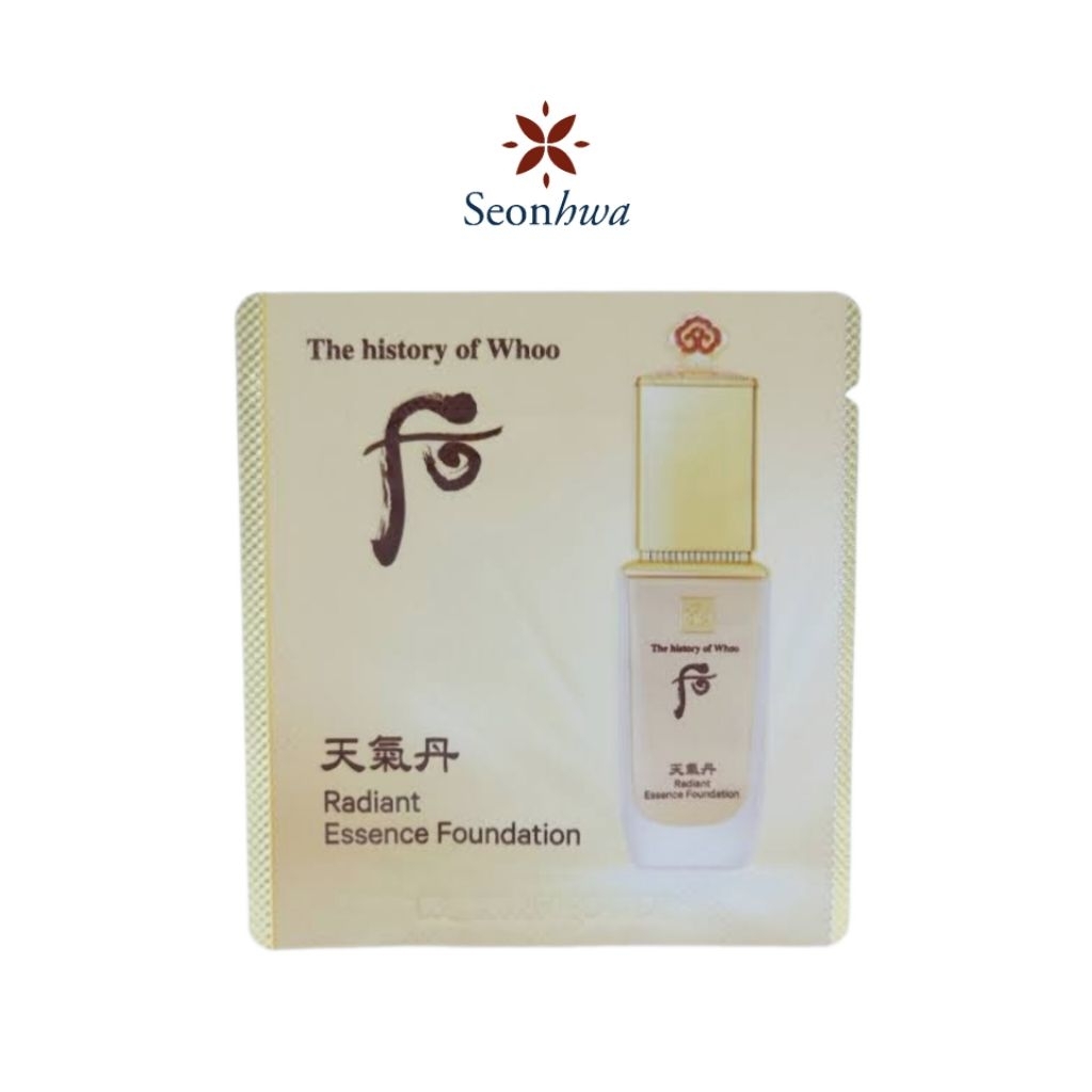 The History Of Whoo Cheongidan Radiant Essence Foundation 1ml x 10pcs