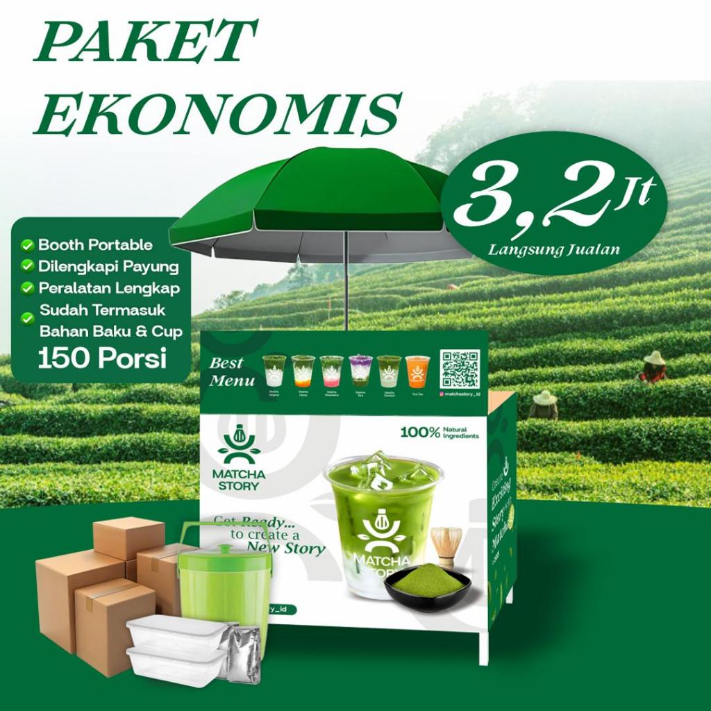 

Paket Ekonomis Matcha Story khusus mitra Batam