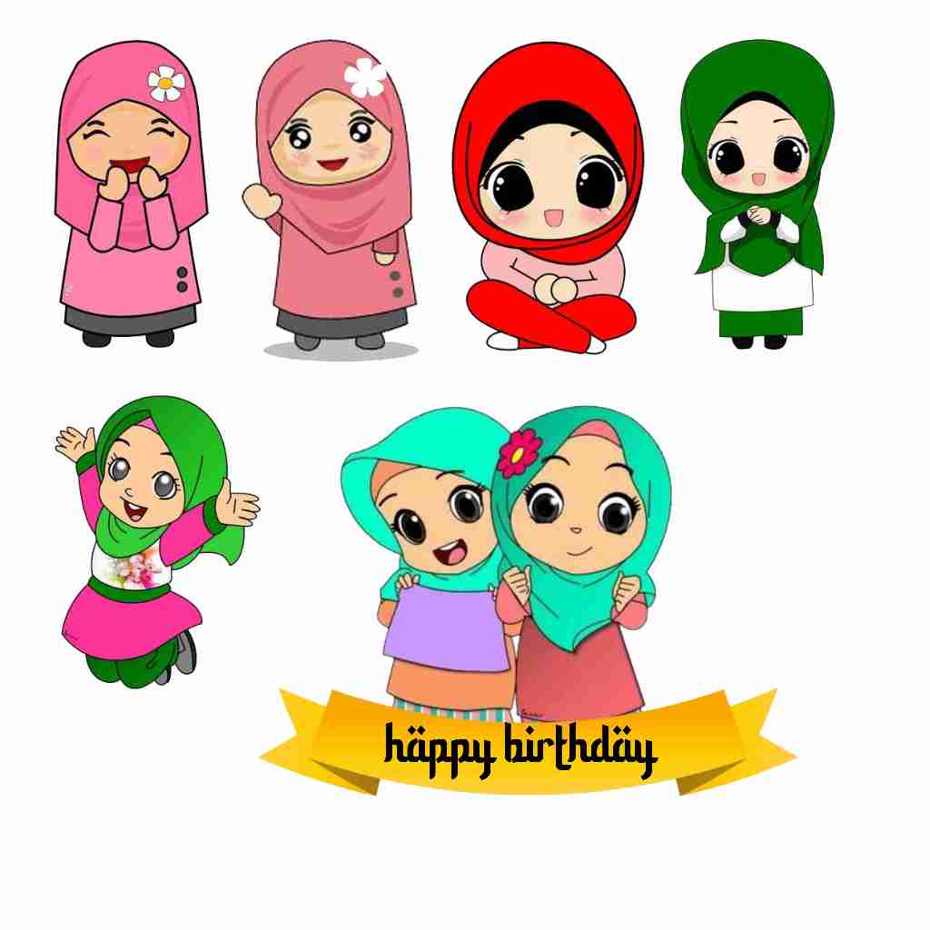 

TOPPER CAKE CUSTOM TOPPER ULANG TAHUN / HIASAN KUE ULANG TAHUN MUSLIMAH