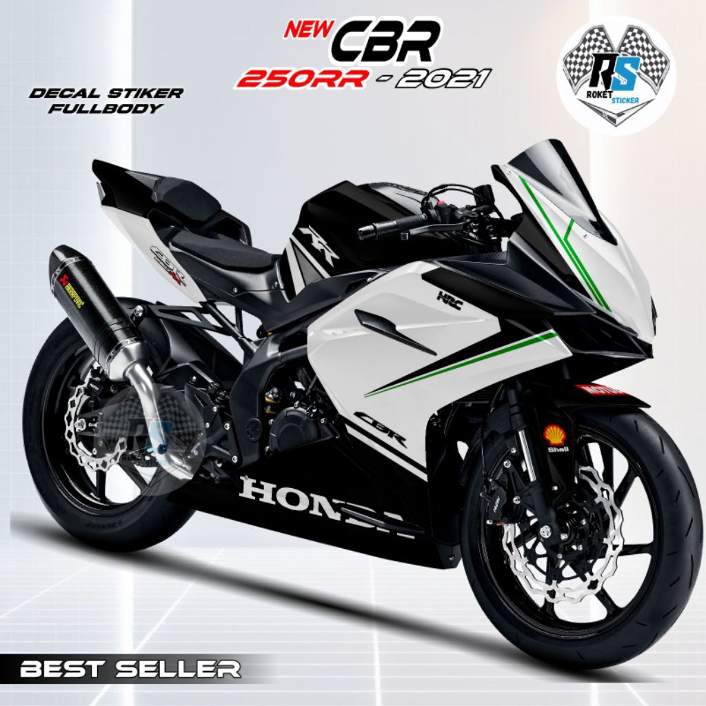Decal sticker Fullbody CBR 250RR 2021/ Motif Racing HRC