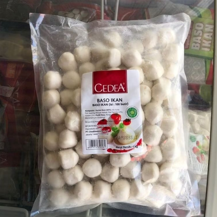 

BAKSO IKAN CEDEA | Isi 1 Kg | Snack Viral Aceh