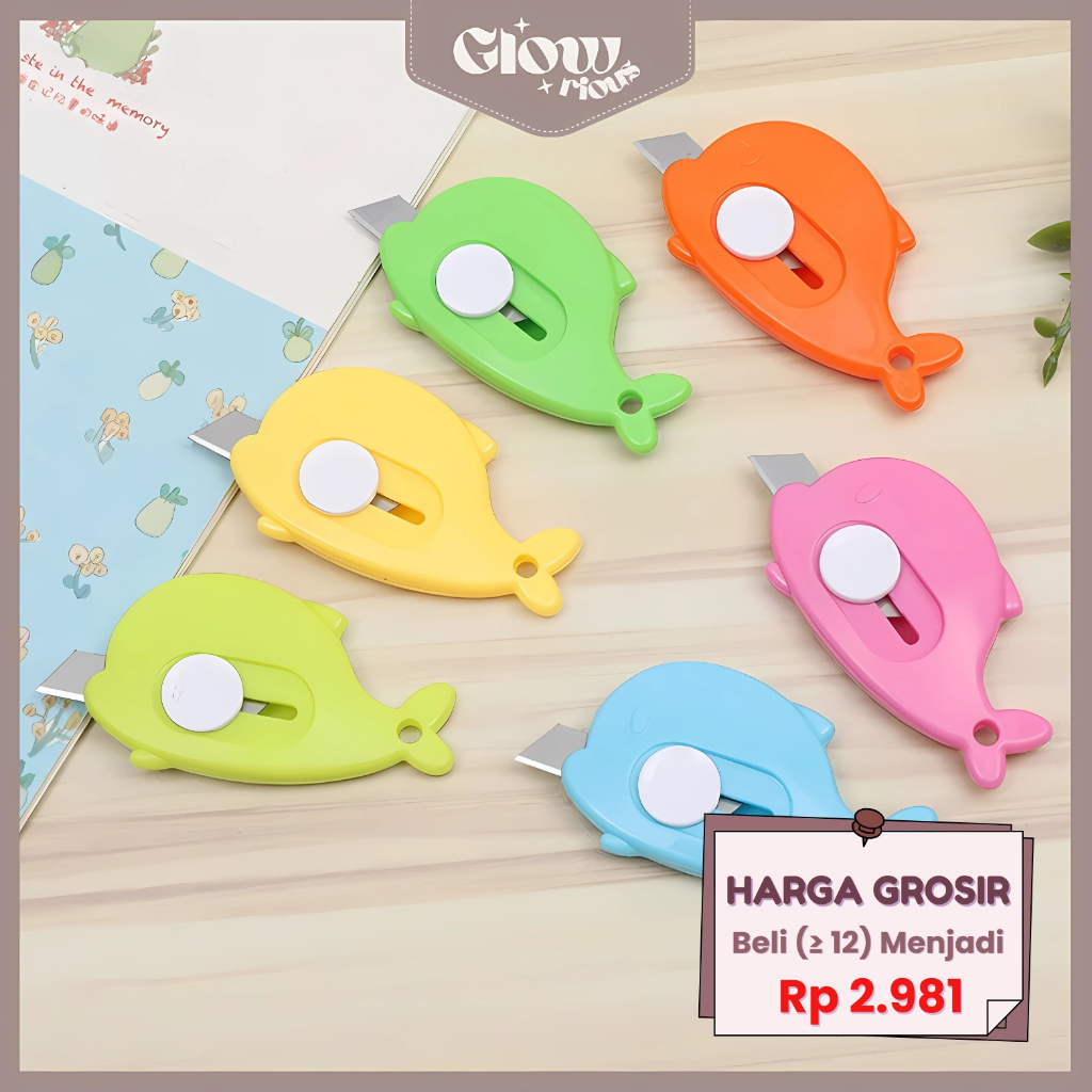 

GR MINI CUTTER PORTABLE / PISAU PEMOTONG KERTAS DAN PAKET UNBOXING SERBAGUNA Cutter Mini LG-17