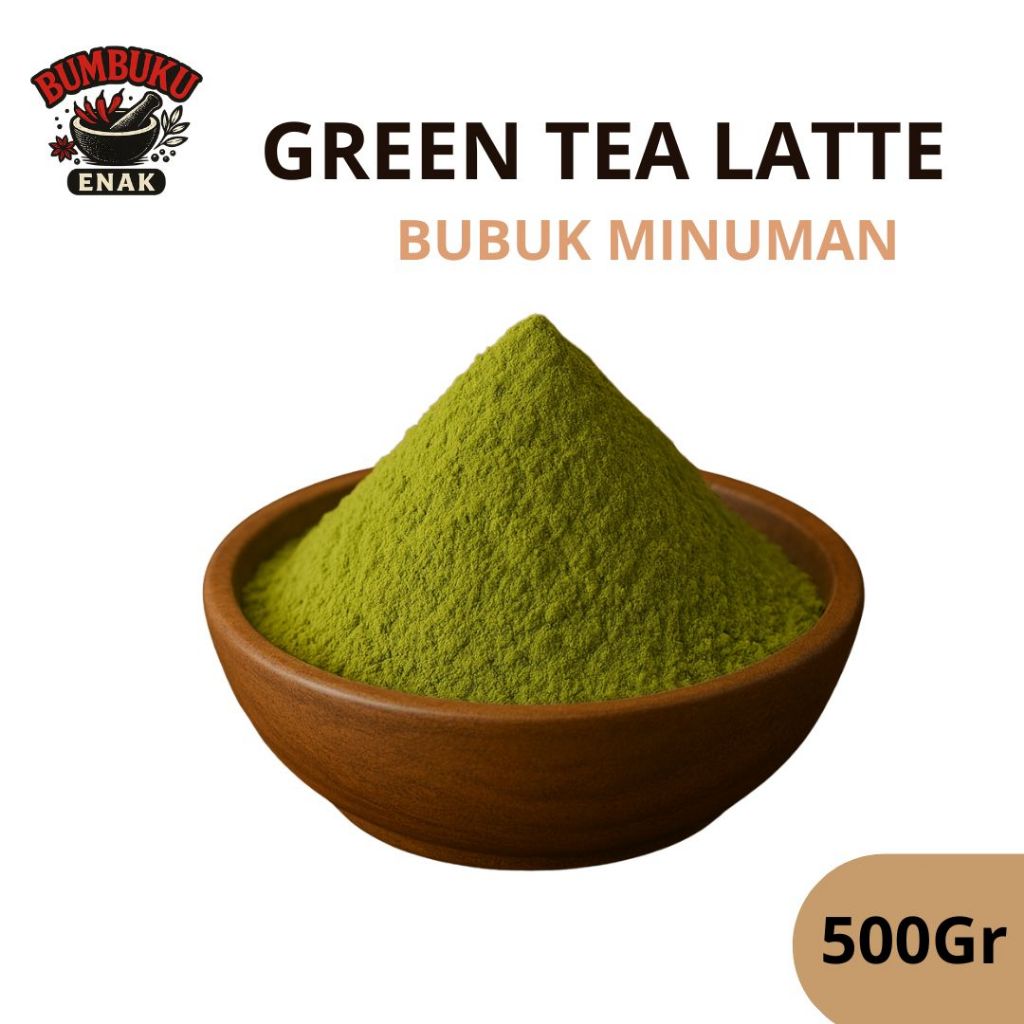 

Bubuk Minuman Green Tea Latte 500gr – Serbuk Minuman Matcha Lembut, Cocok untuk Cafe & Rumahan