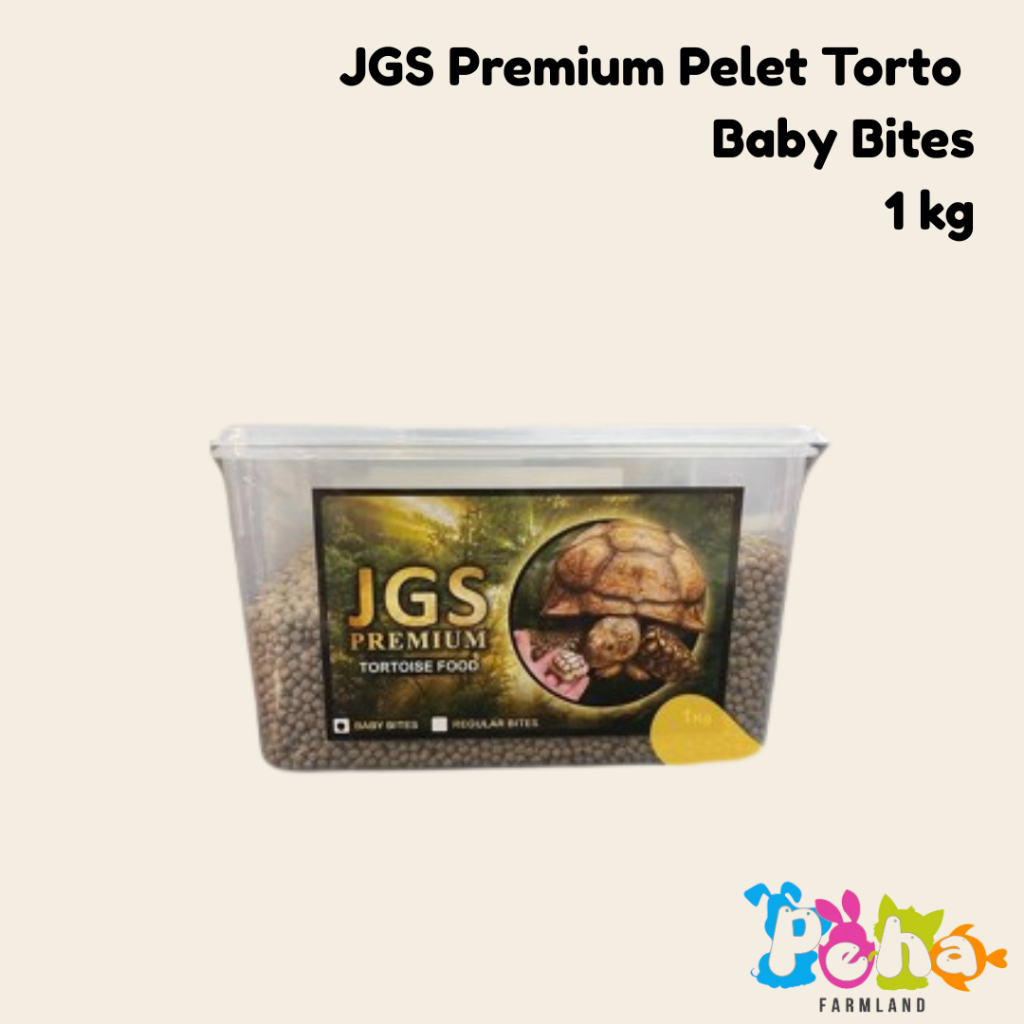 Pelet JGS Kura Darat - JGS Premium Tortoise Food 1 kg Pelet