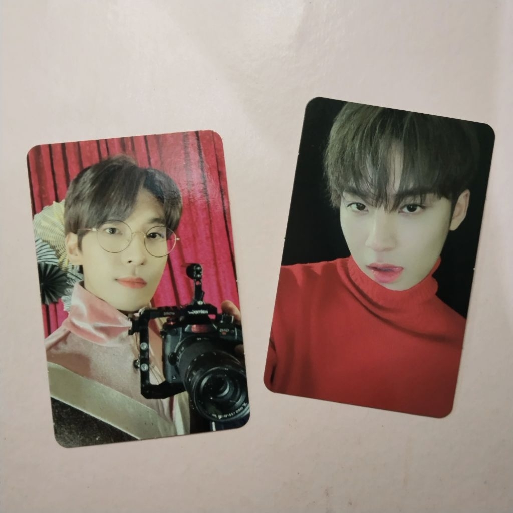 PC Photocard Official Wonwoo Mingyu Seventeen Going Magazine Gomagz Black White