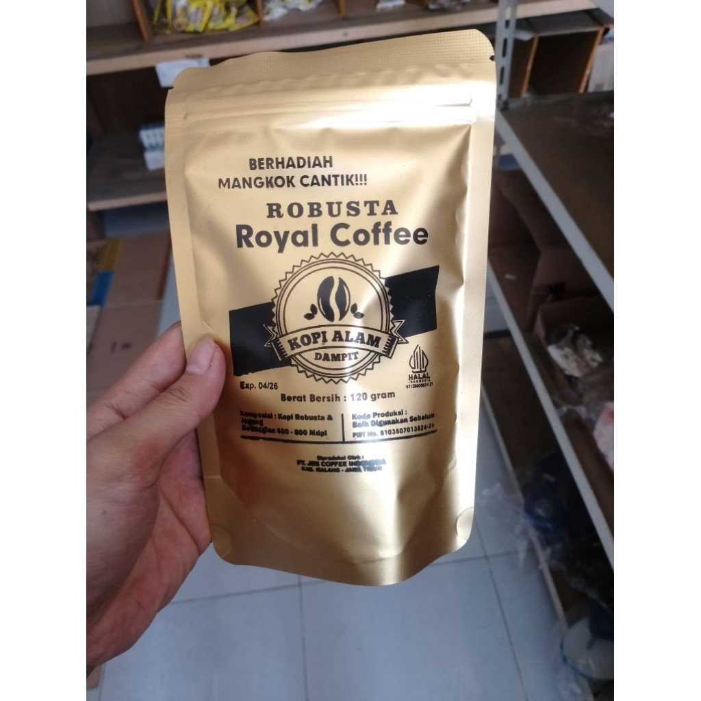 

Royal Coffee Robusta – Kopi Alam Dampit Berkelas