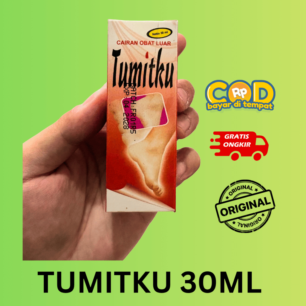 TUMITKU OBAT KAKI PECAH Original BPOM Solusi Kaki Pecah-pecah Dan Kapalan ukuran 30 ml