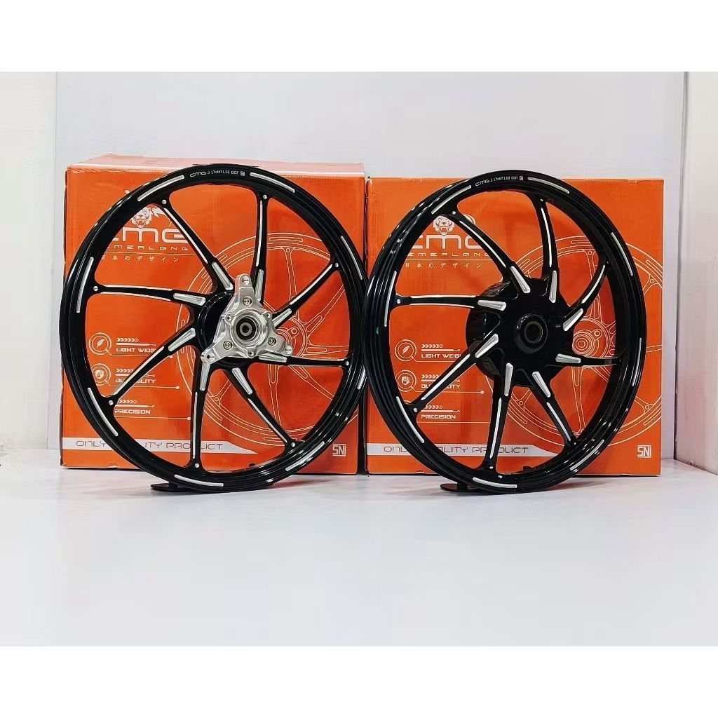 Velg CMG MG801 Aerox Ring 17 PALANG 8 AK888 M8 . MEREK CMG