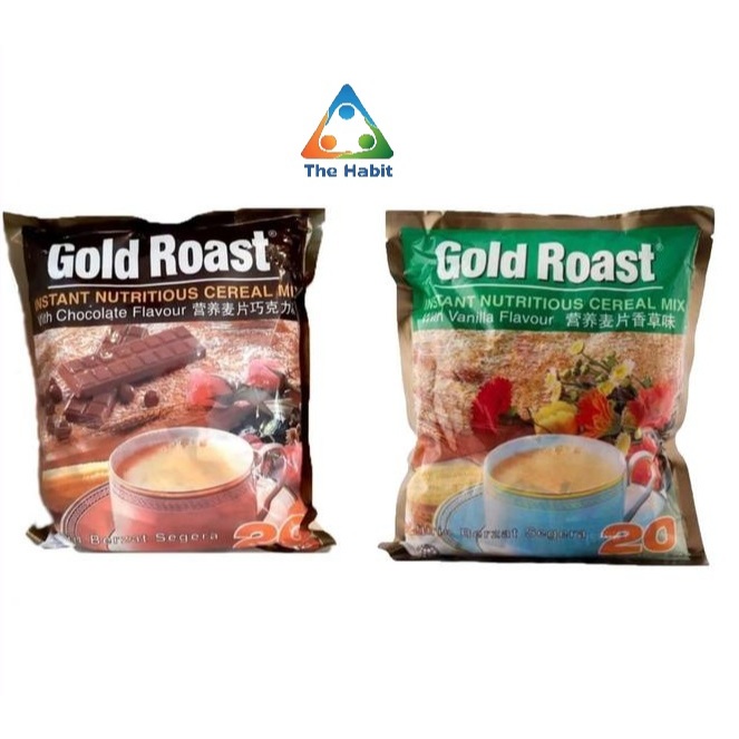 

(The Habit) GOLD ROAST NUTRITIOUS CEREAL MIX SEREAL INSTAN INSTANT VANILLA
