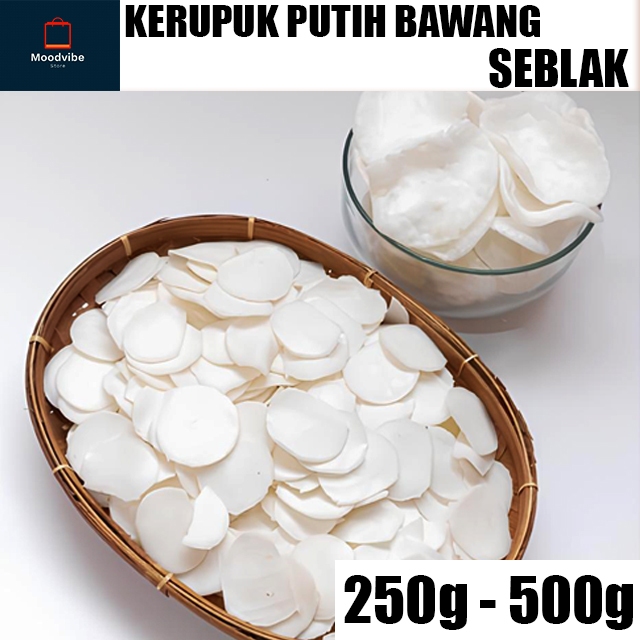 

Kerupuk Bawang Putih Mentah - Kerupuk Seblak 250g - 500g