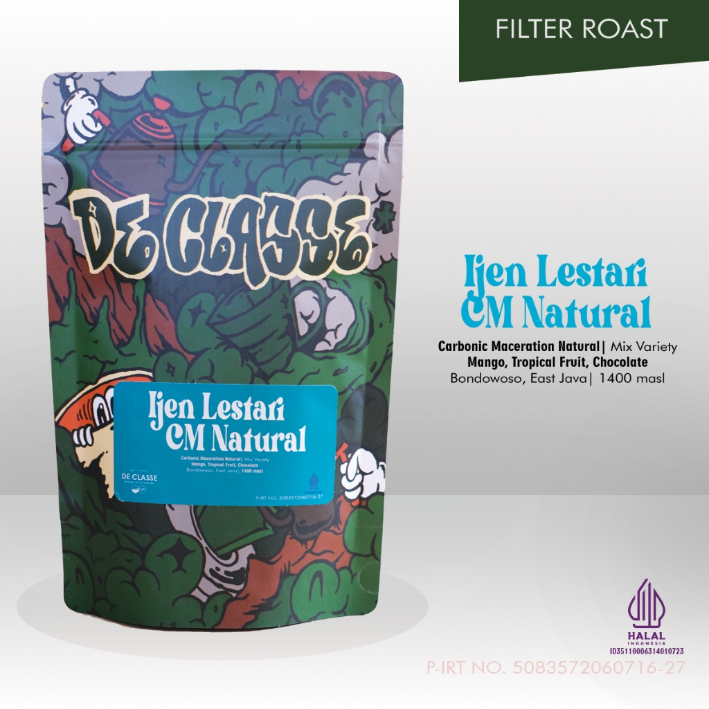 

KOPI ARABIKA IJEN LESTARI CM CARBONIC MACERATION NATURAL | SPECIALTY BIJI KOPI BUBUK
