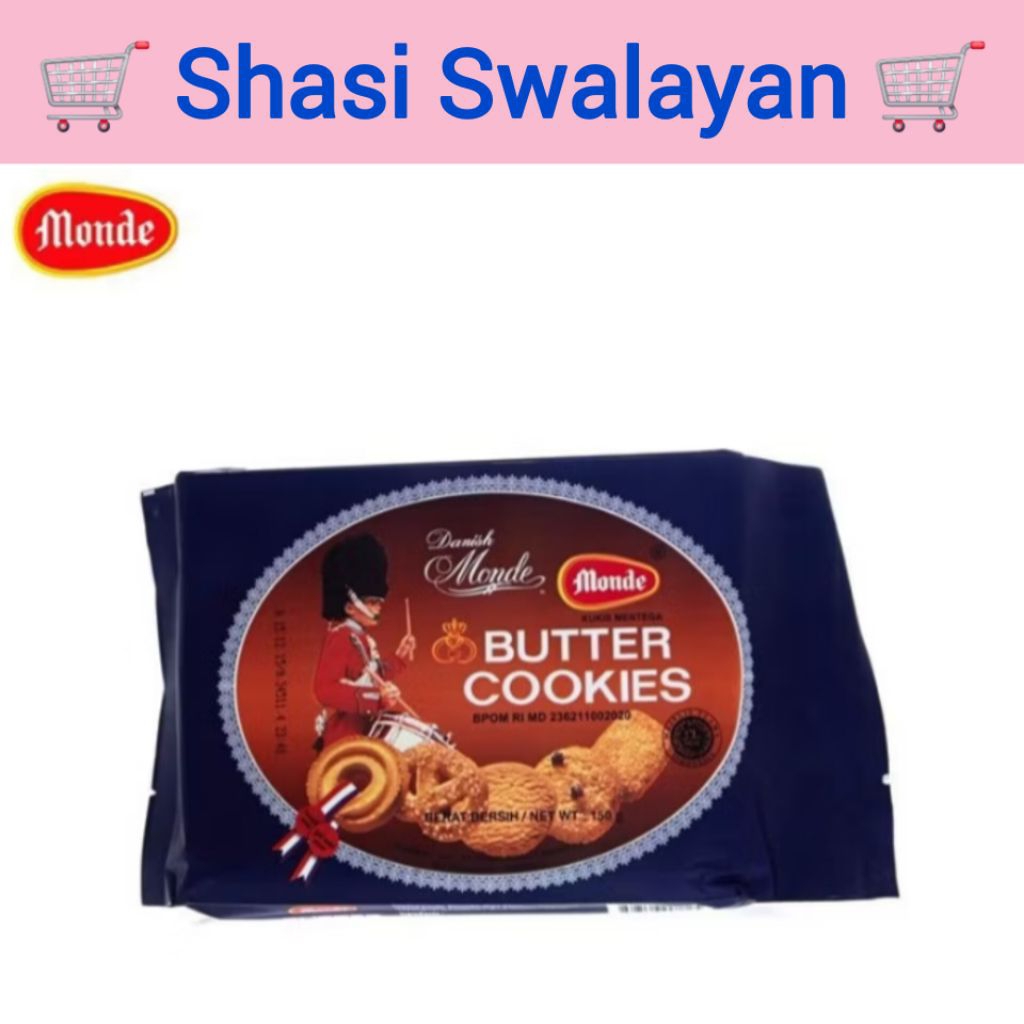 

Monde Butter Cookies 150 gr