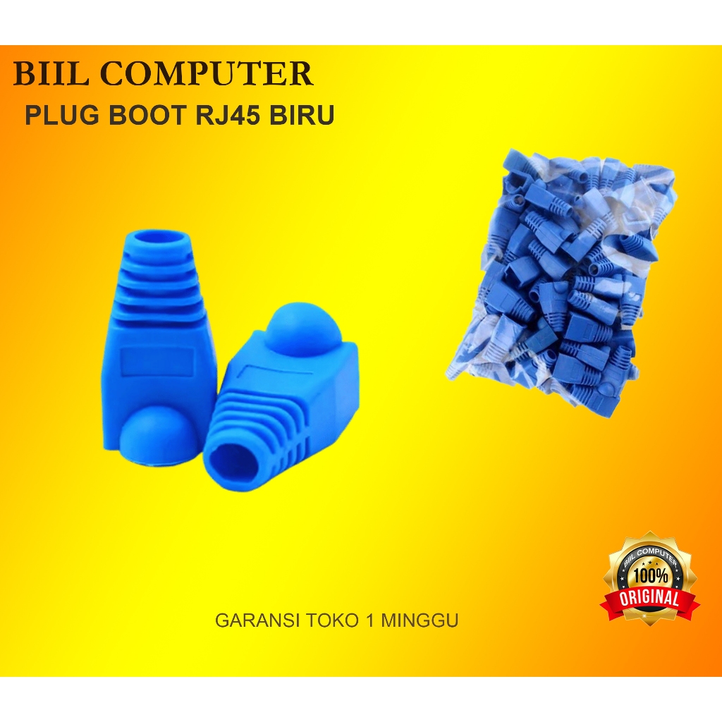 PLUG BOOT RJ45