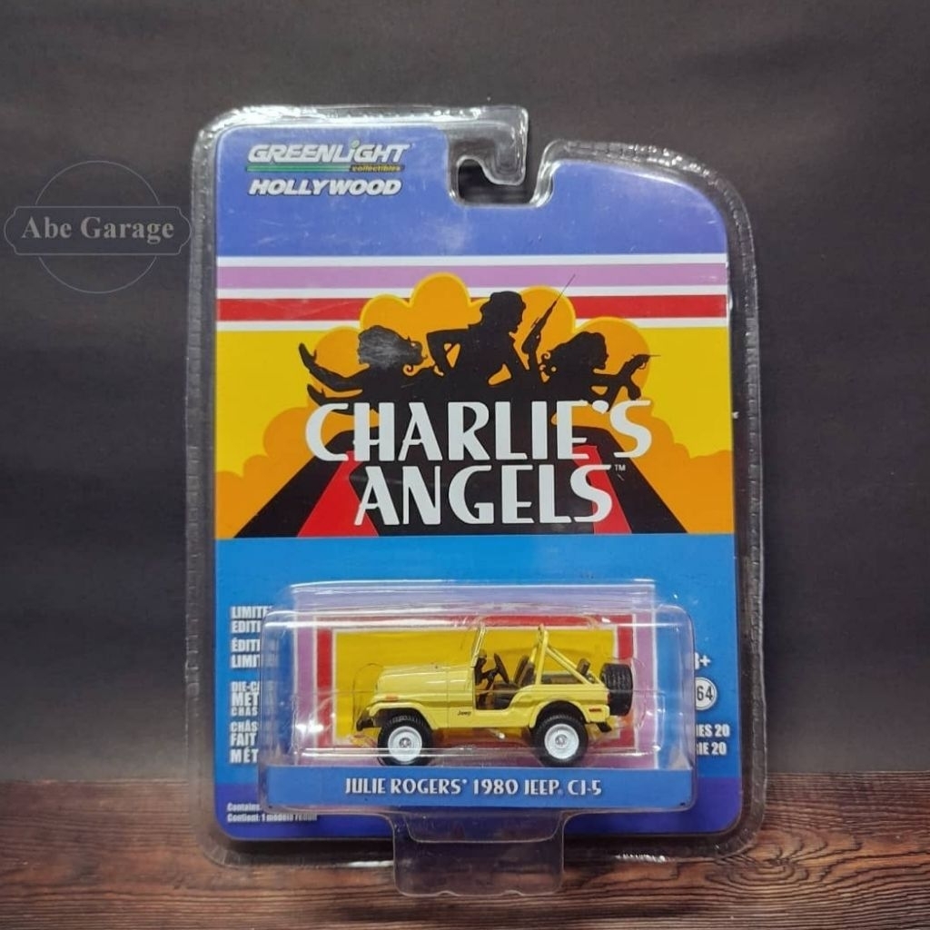 Greenlight Charlies Angels Julie Rogers 1980 Jeep CJ-5