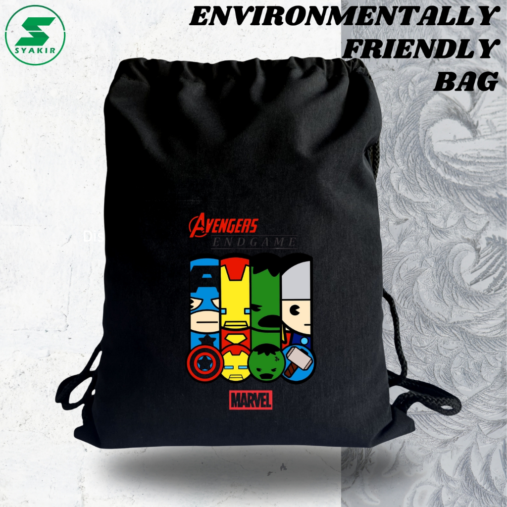 Tas Serut Hiro/String Bag Futsal/Tas Serut Futsal Anak Dewasa