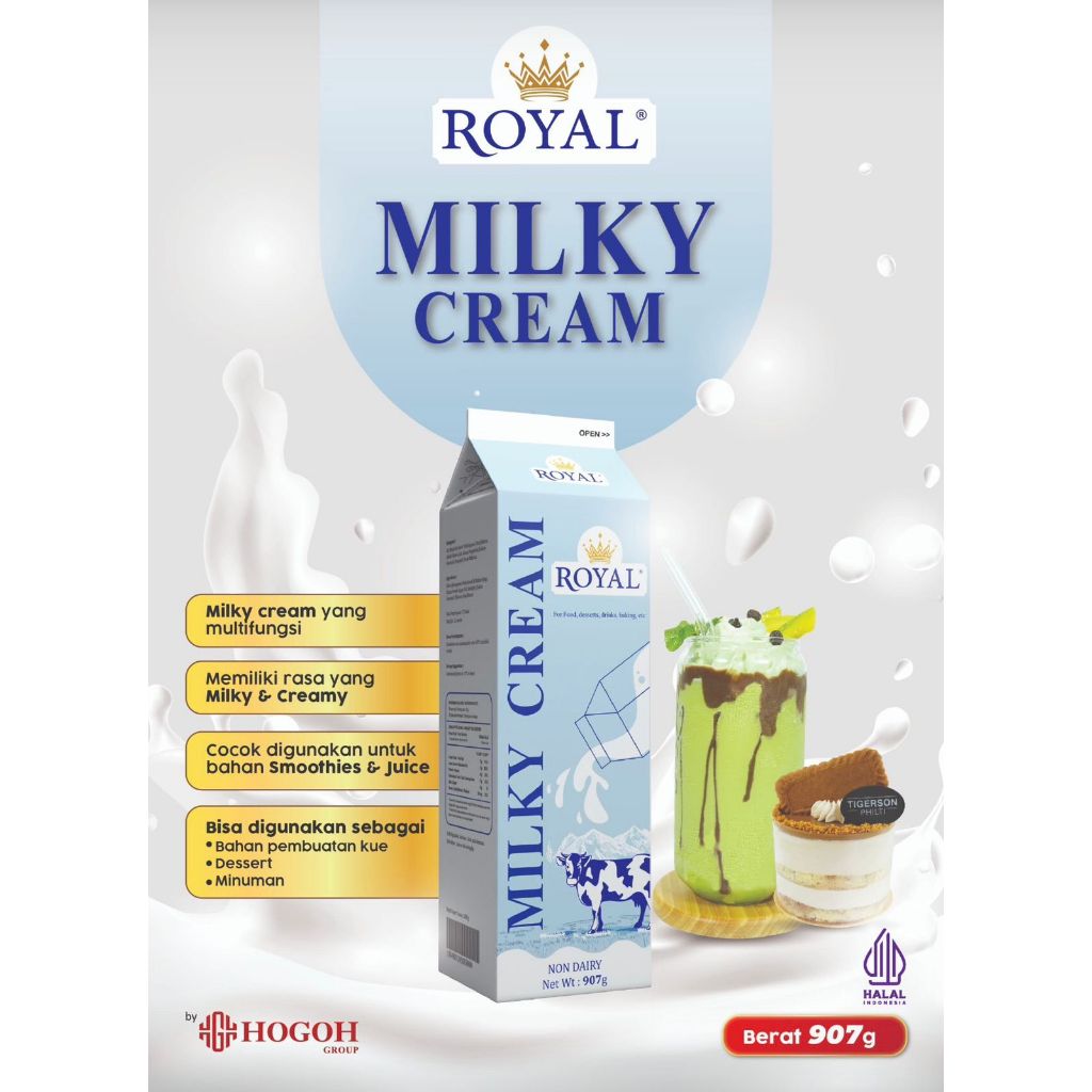 

ROYAL MILKY CREAM NON DAIRY 907GR