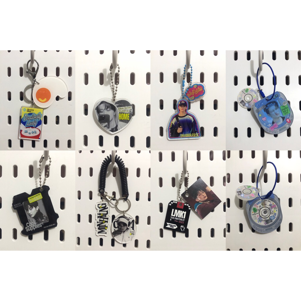 sticker sheet jaehyun room23 ppg studio keychain mark jaehyun nct 127 dream preloved