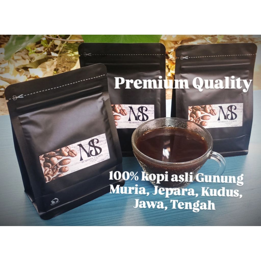 

Kopi Bubuk Robusta 100gram Murni 100% asli kopi GUNUNG MURIA "MSRobustaCoffee
