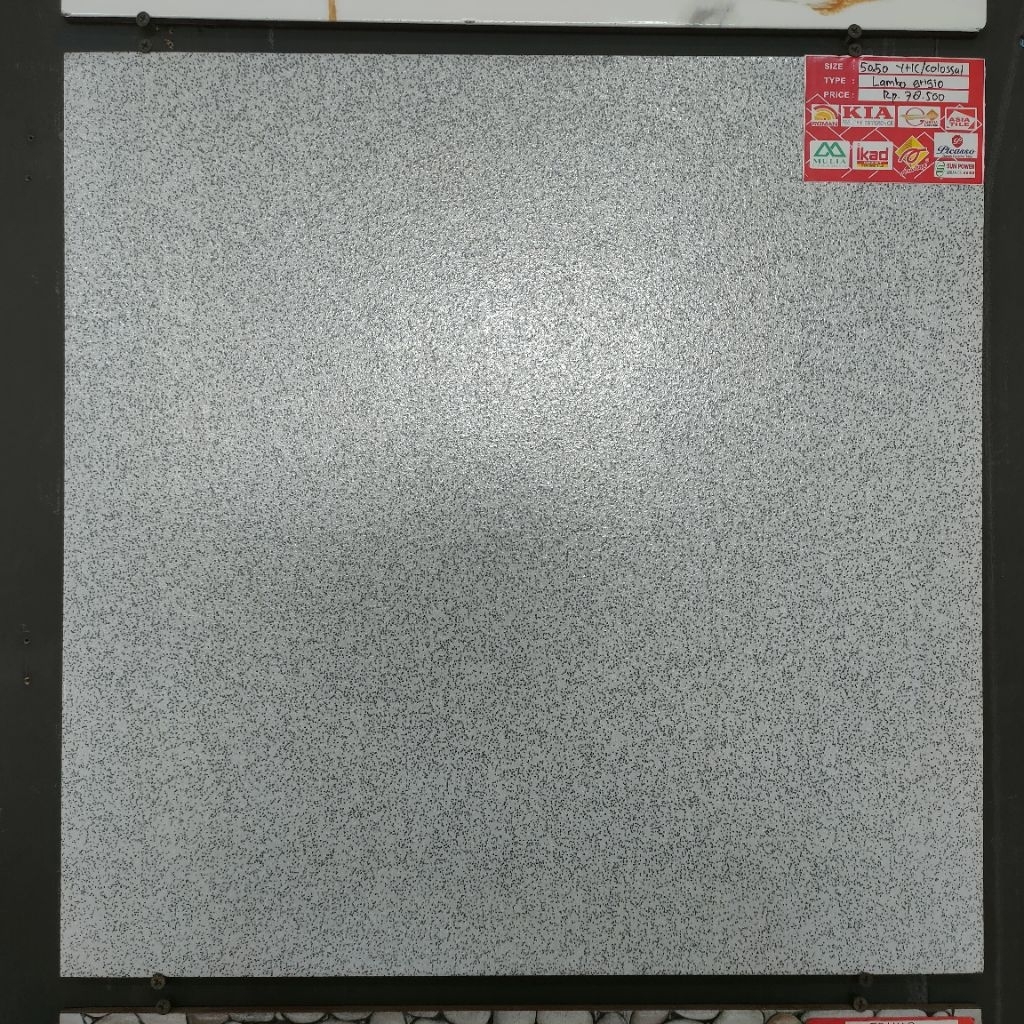 Keramik Kasar 50x50 Grey Yhc Lambo Grigio Rustic Keramik Teras Garasi Carport Kamar Mandi