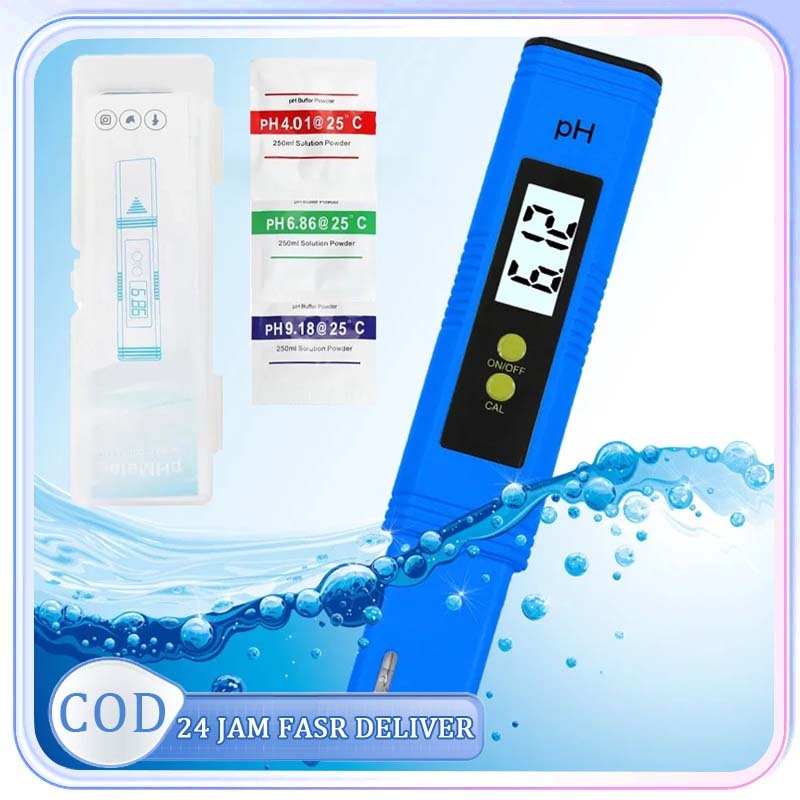 Pengukur PH Airpengukur PH Air Alat Pengukur PH Air Kolam Ikan Alat Ukur PH Air Hidroponik PH Meter 