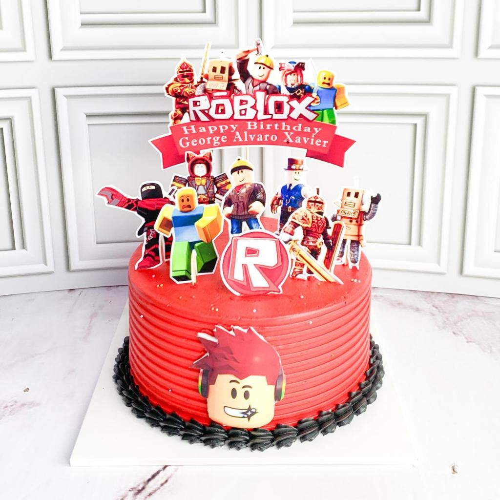 

Kue Ulang Tahun/Birthday Cake/Kue Ultah Tema Roblox/Roblox Cake/Kue Birthday Jakarta