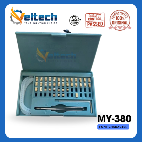 

MY-380 // Coding Set Box Letters Font Character Stamp // Angka Huruf Batch Number