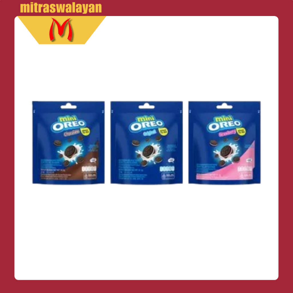 

OREO Mini Biscuits Kemasan 61.3 gr