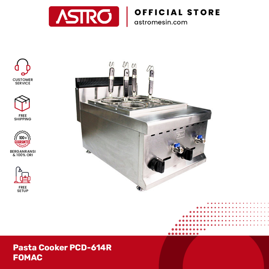 Perebus Mie / Pasta & Noodle Cooker Pasta Cooker PCD-614R FOMAC