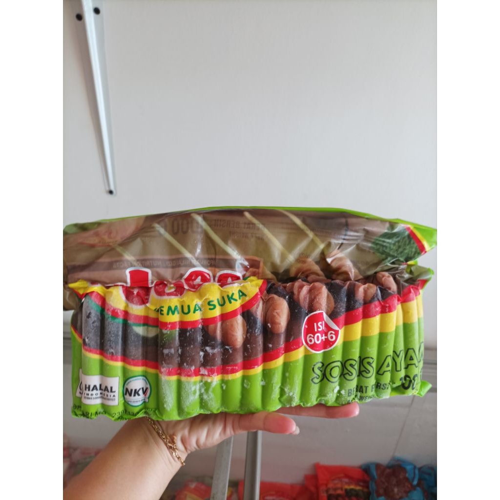 

NgeJoss Sosis Ayam Isi 60+6pcs