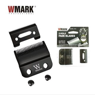 WMARK Mata Pisau Cukur Blade WMARK W2 BLACK Stagger Tooth Untuk Cliper FADE Magic clip Barbershop Pa