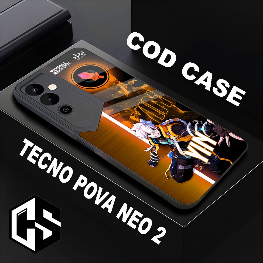 (COD 116)Softcase Glossy untuk Hp TECNO POVA NEO 2/case pova neo 2/casing pova neo 2/case Handphone