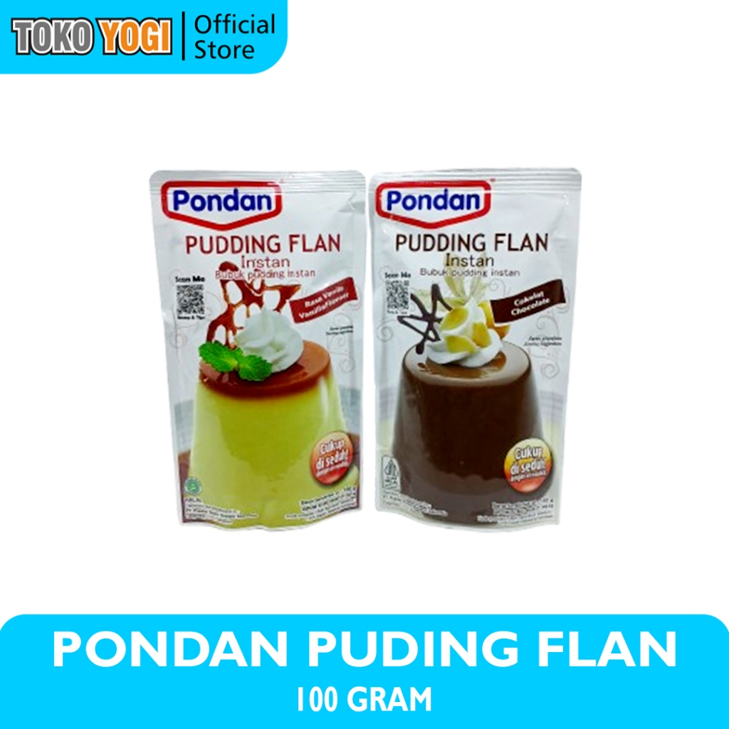 

PONDAN PUDDING FLAN 100g || BUBUK PUDING INSTAN