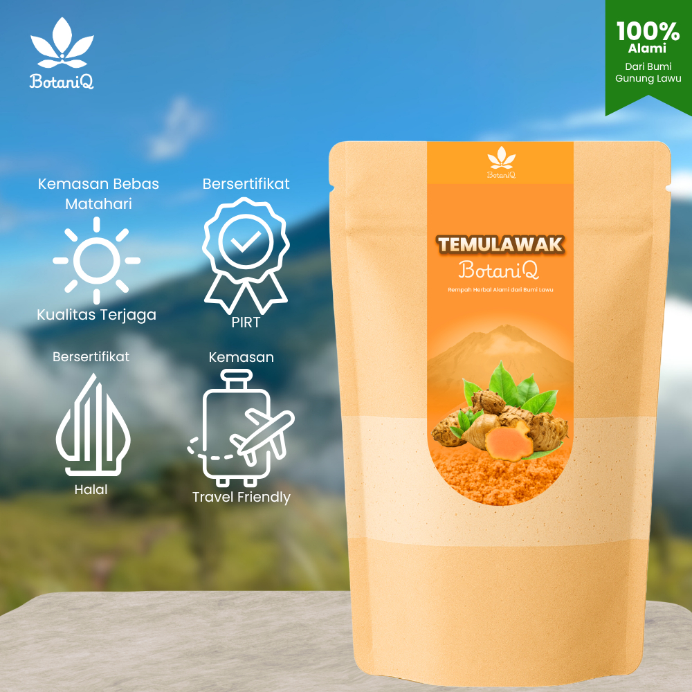 

BotaniQ - Bubuk Temulawak Murni