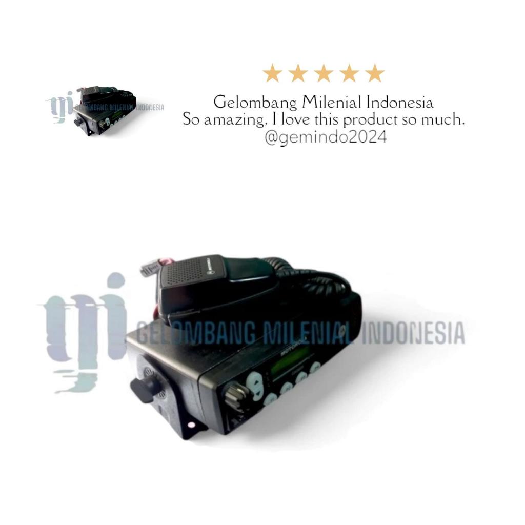 RADIO RIG MOTOROLA GM3688 UHF LOW 350MHZ BEKAS