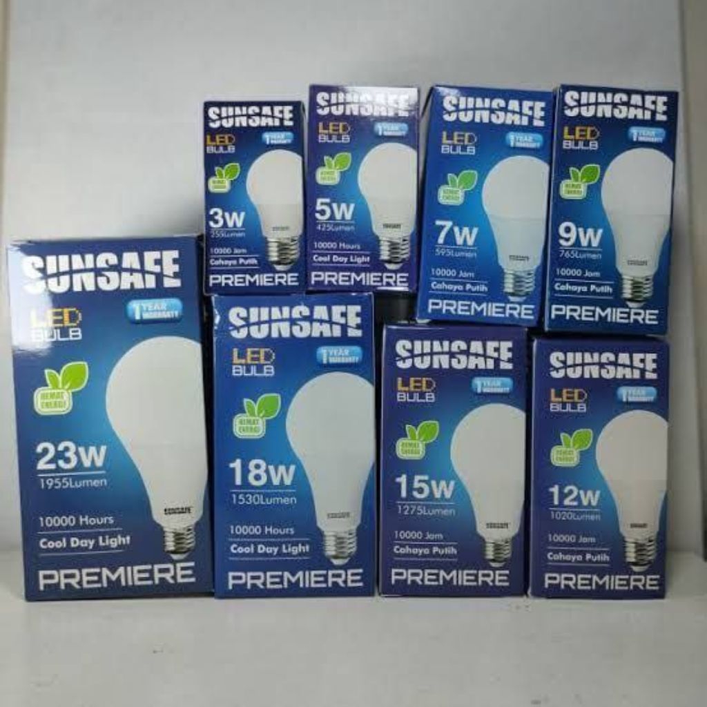 lampu LED sunsafe 15 watt