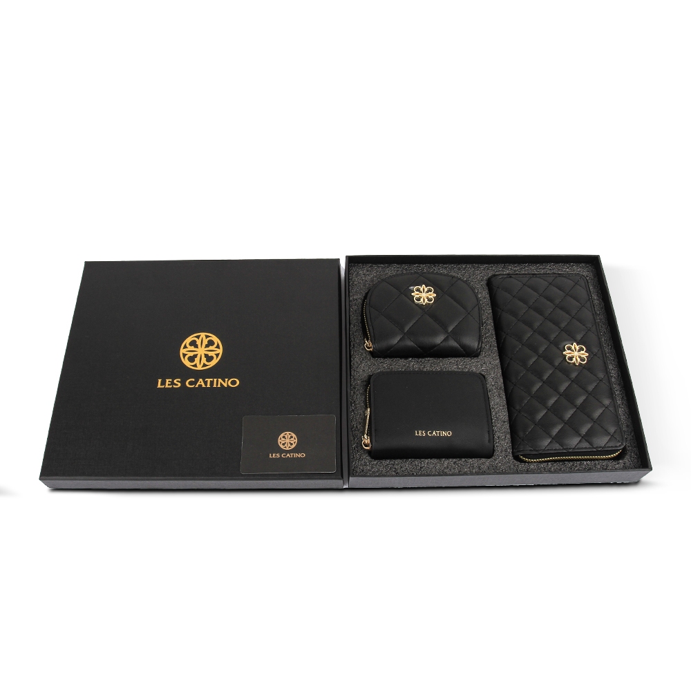 Les Catino Quilted Dompet Les Catino Quilted Set-1 Wallet
