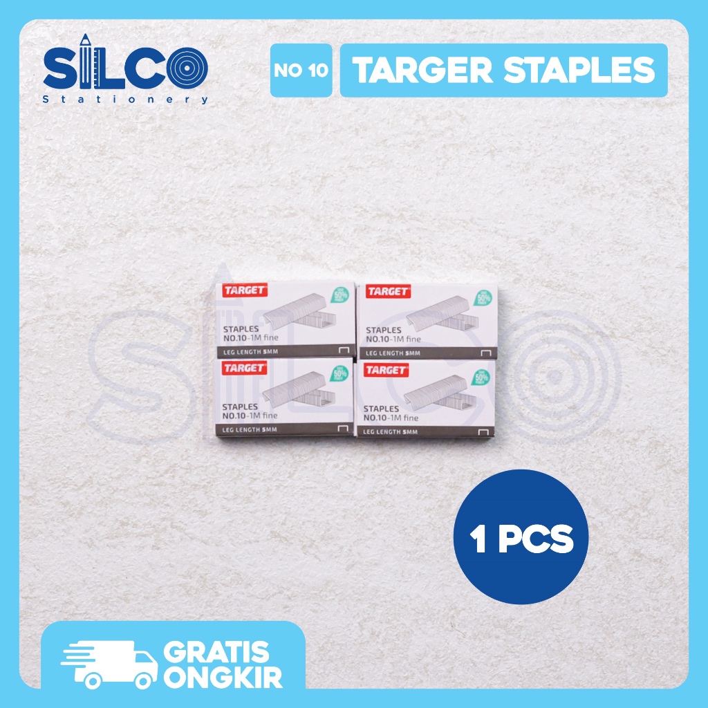 

Staples TARGET NO.10-1M Kecil / Isi Stapler [PCS]