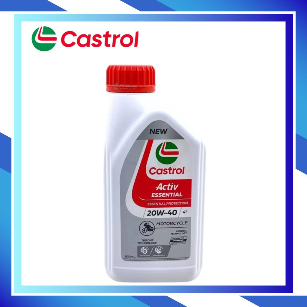 Oli Mesin Motor CASTROL GO 800ml