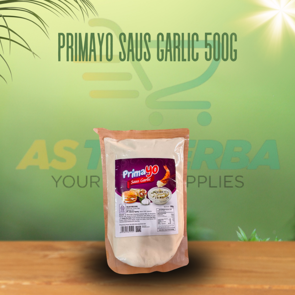 

Primayo Saus Garlic 500g