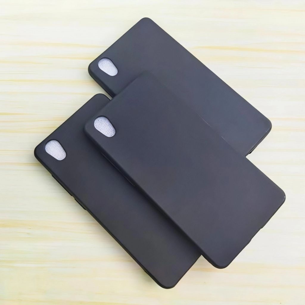Case Matte Vivo Y51 2015 / Y51L 2015 / Y51A 2015 / 1707 Casing Atau Kondom Softcase Black Matte