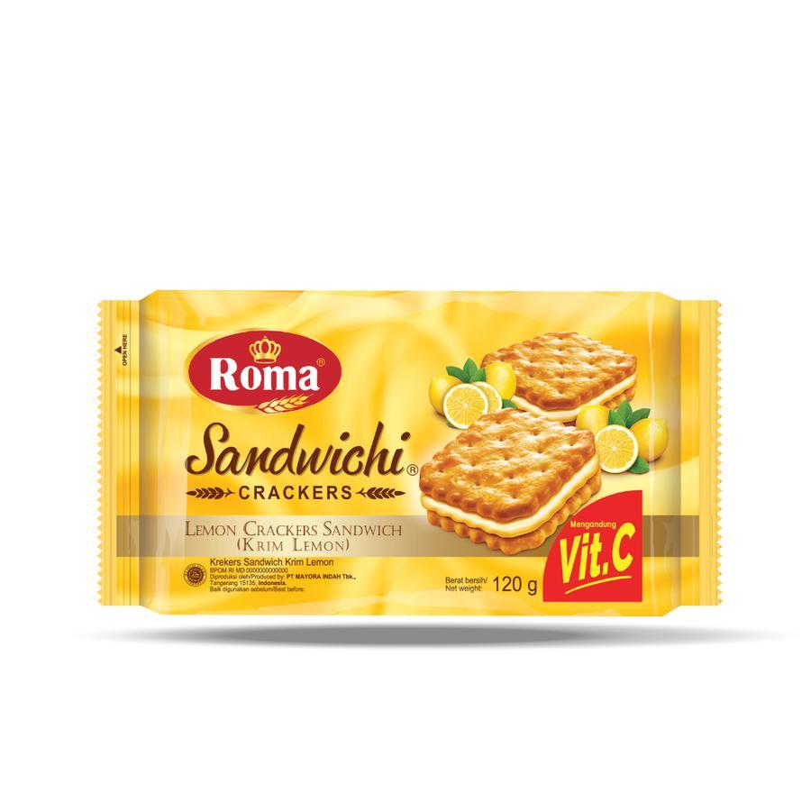 

Biskuit Roma Sandwichi Lemon 120gr | @1pcs