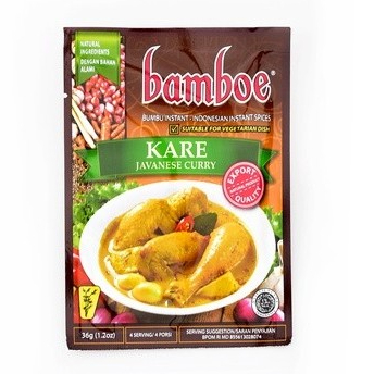 

BAMBOE BUMBU KARE 40 GR 8992735210026