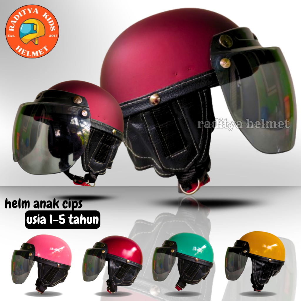 HELM BOGO RETRO CHIPS - SINCHAN CAT - FREE BUBBLE WRAP