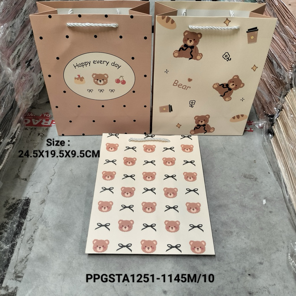 

Paper Bag Bear Size M