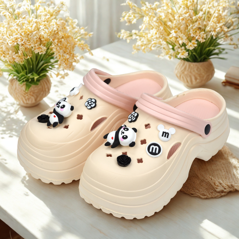 Sandal wanita sandal wanita kekinian sandal sol tebal sandal jelly wanita sandal wanita terbaru 2025