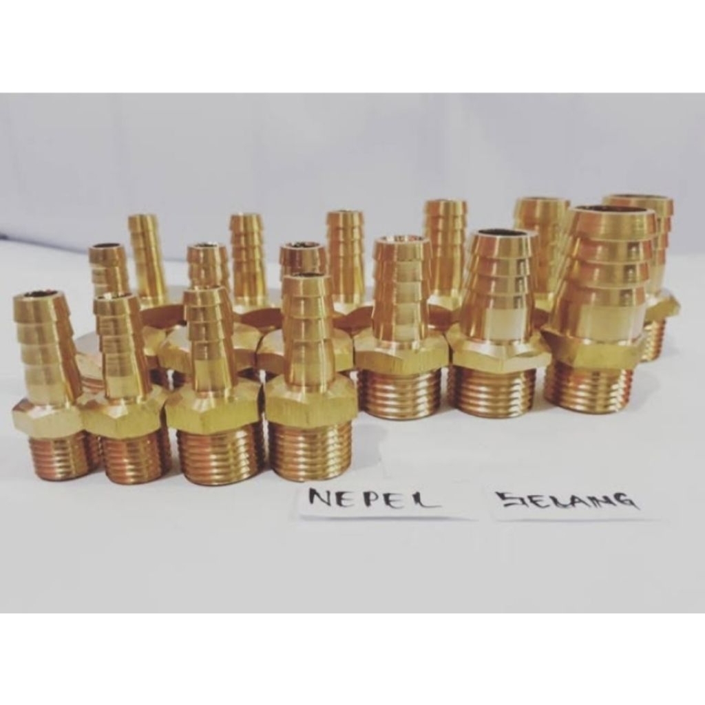 Nepel selang drat luar UK 1/2 5/8 Nepel selang 1/2 5/8